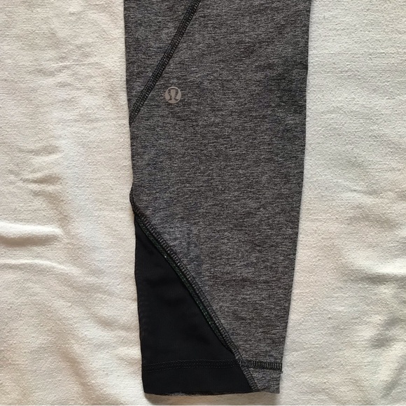 Lululemon Inspire Tight II (Mesh) 8 Heathered Naval Blue - Picture 9 of 11